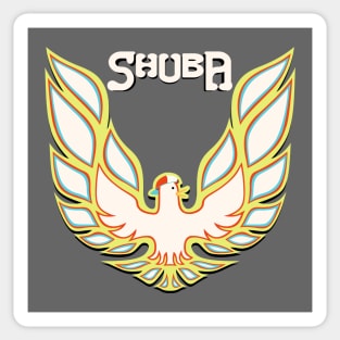 Shuba Duck: Font (Hololive) Sticker